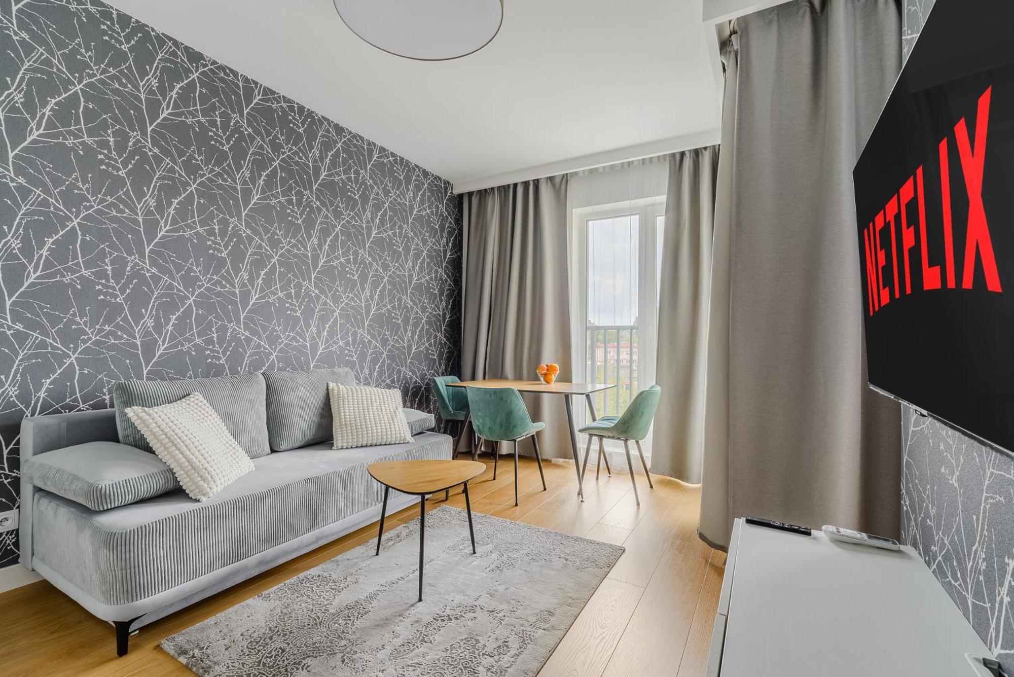Cozy Family Apartments With Balcony Near Zlote Tarasy Warszawa Eksteriør bilde