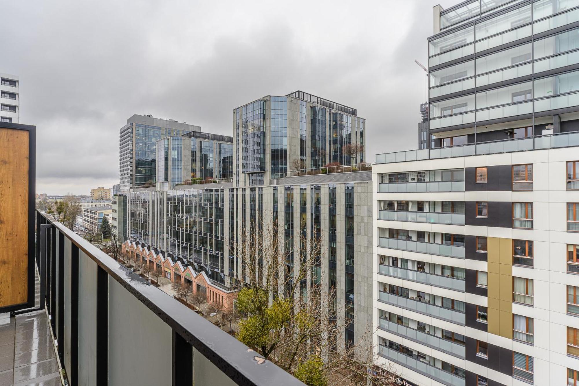 Cozy Family Apartments With Balcony Near Zlote Tarasy Warszawa Rom bilde