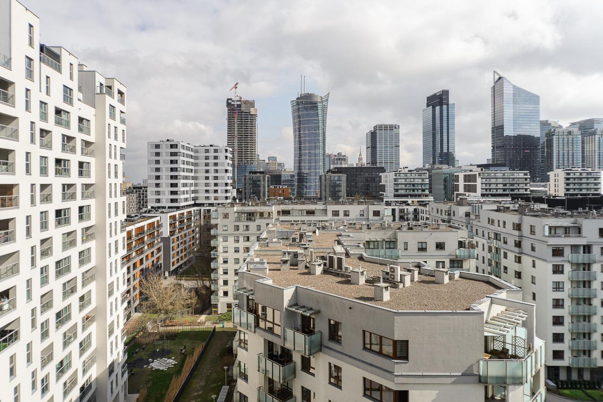 Cozy Family Apartments With Balcony Near Zlote Tarasy Warszawa Eksteriør bilde